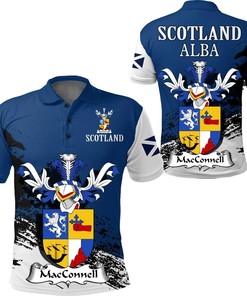 MacConnell Scottish Family Crest Scotland Special Polo Shirt - Golf Shirt