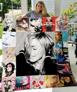 Madonna Quilt Bedding Set Blanket Limited Quilt Bedding Set Blanket Bedroom Decor, Gifts for Family