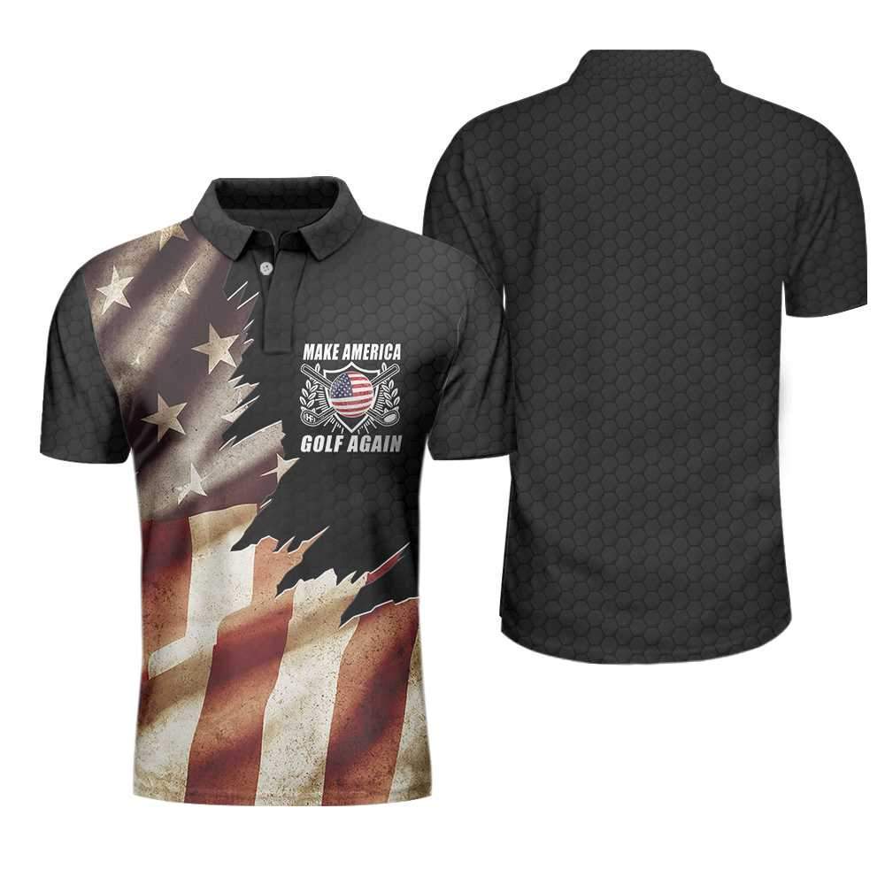 Make America Golf Again Polo Shirt