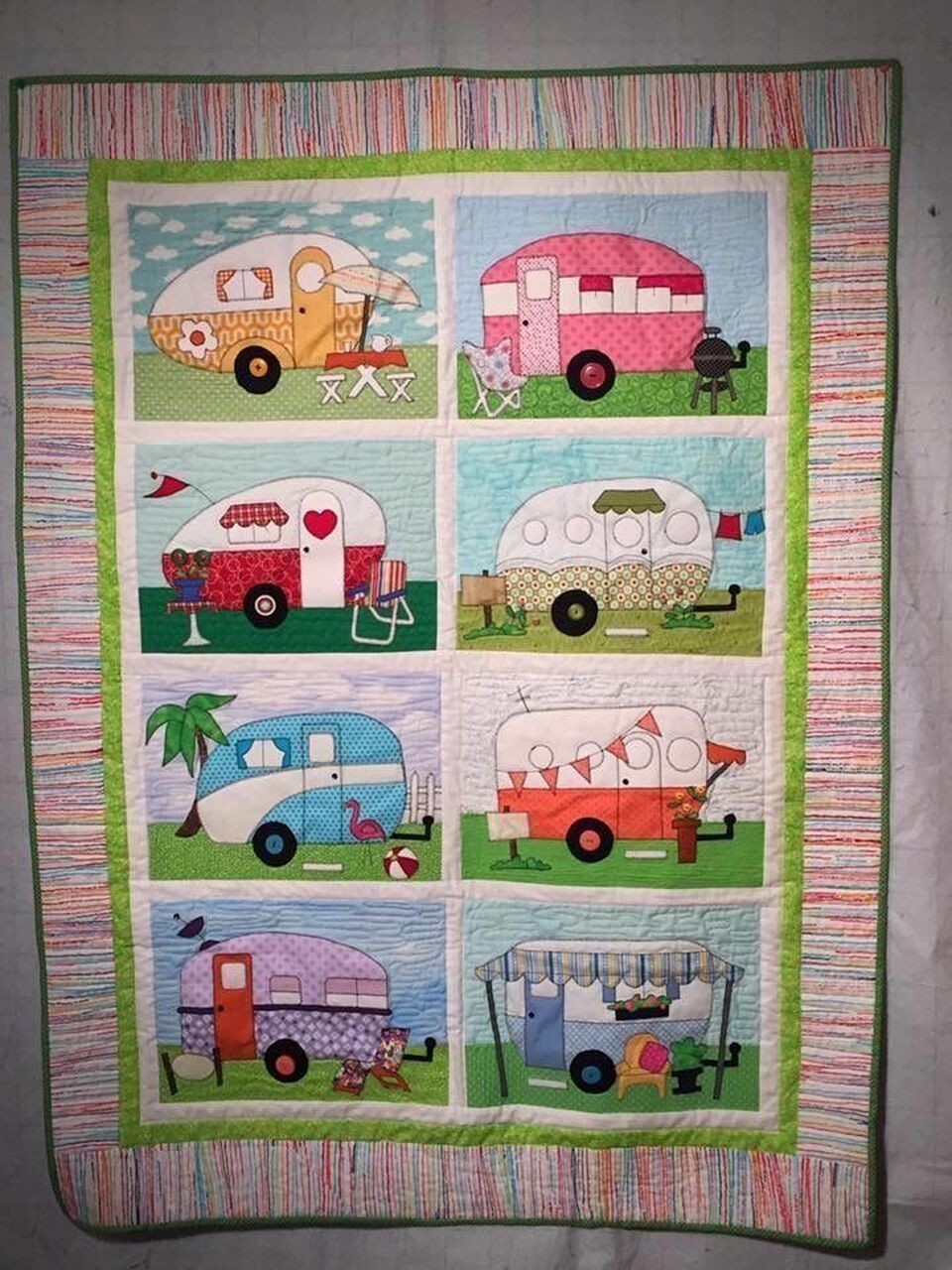 Make Your Bedroom Feel Like Camping with Personalized Quilt Bedding Set and Pillowcases