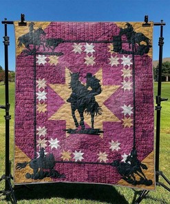 Make Your Bedroom Stand Out with Customized Horse Quilt Bedding Set, Great Gifts for Family
