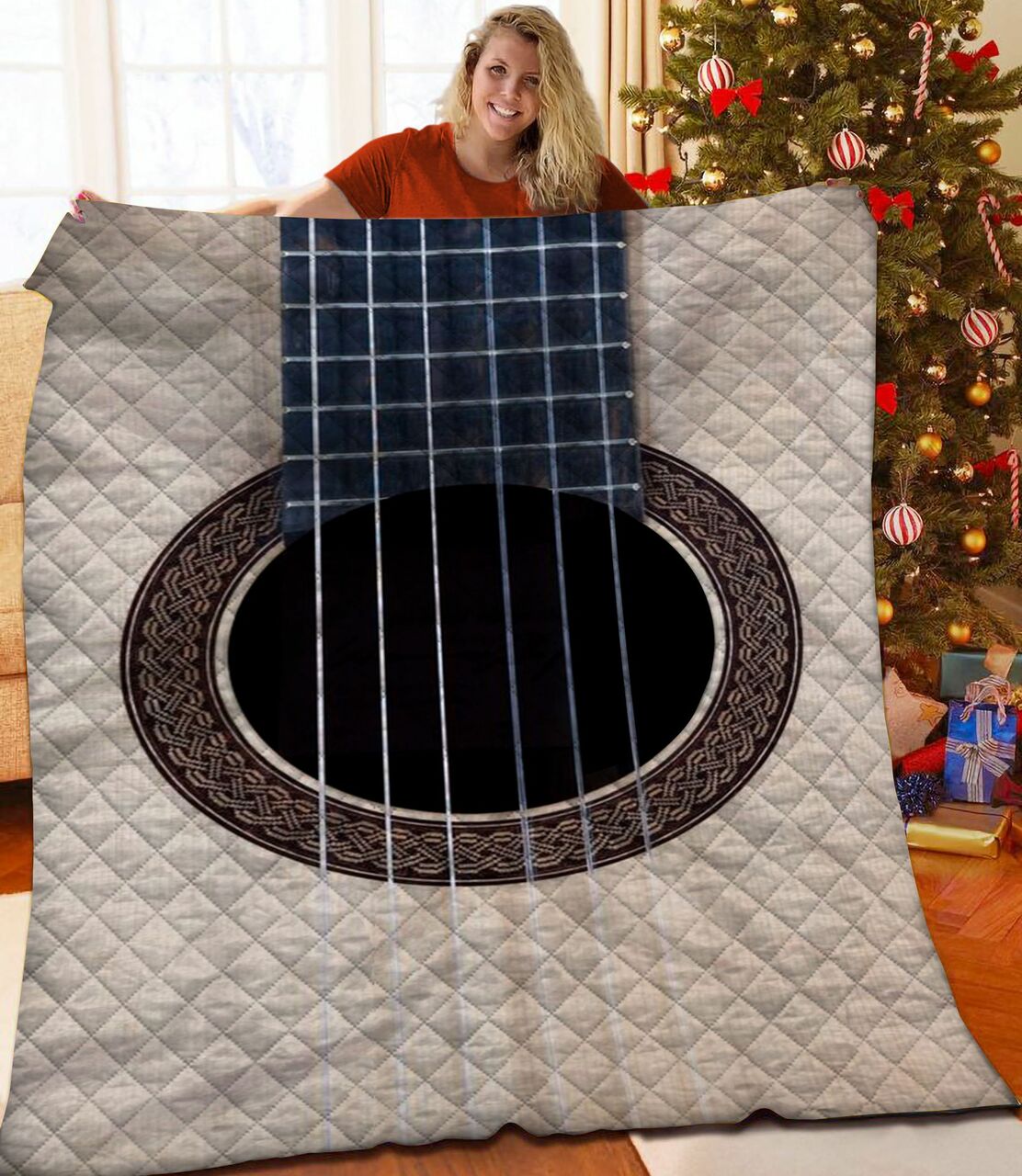 Make Your Bedroom Truly Yours with a Personalized Guitar Theme Bedding Set