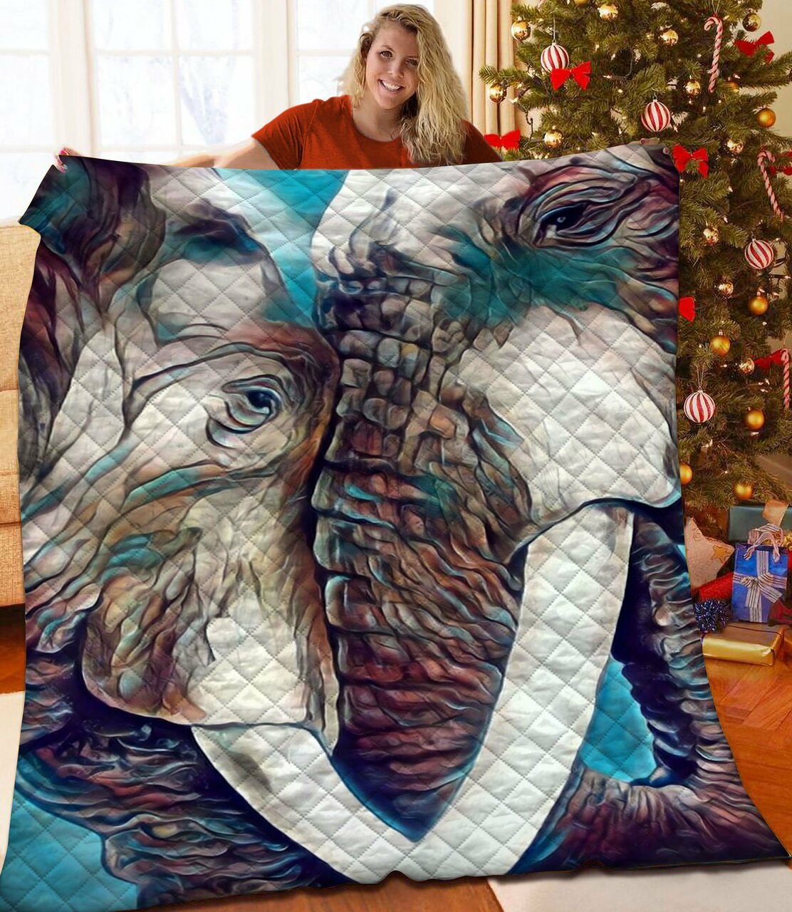 Make Your Own Farmer Quilt Bedding Set for Bedroom Decor and Gifts for Family, Great for Home Decoration and Picnic