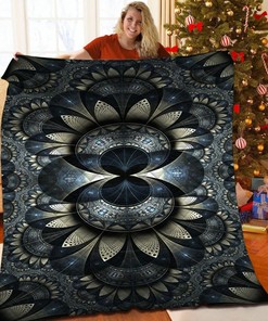 Mandala Wallpaper Quilt Bedding Set for Home Decoration, Perfect for Bedroom Decor and Family Gifts