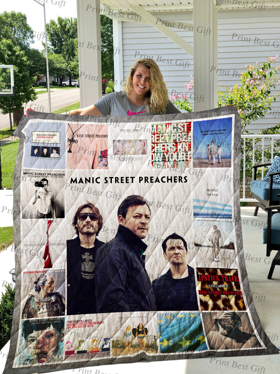 Manic Street Preachers Albums Cover Poster Quilt Bedding Set Bedroom Decor