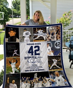 Mariano Rivera Quilt Bedding Set - Perfect for Bedroom Decor and Gifts for Fans