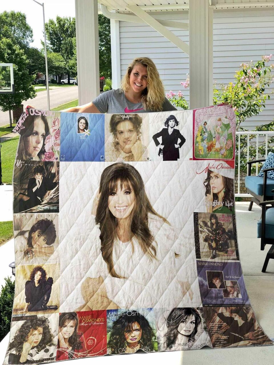 Marie Osmond Personalized Quilt Bedding Set - Great for Bedroom Decor and Family Gifts