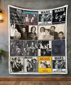 Mars Album Covers Personalized Quilt Blanket Bedding Set for Home Decoration and Gifts for Family