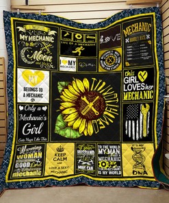 Merchanic Girl Blanket 3D Printing Quilt Blanket Bedding Set Bedroom Decor and Gifts for Family