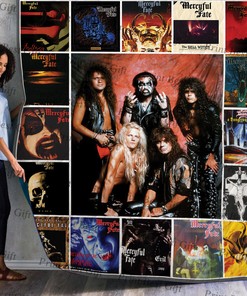 Mercyful Fate Albums Quilt Blanket Bedding Set for Home Decoration