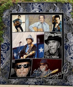 Merle Haggard Quilt Bedding Set for Bedroom Decor and Family Gifts