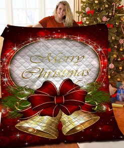 Merry Christmas Quilt Bedding Set Baz - Personalized Bedroom Decor for Home Decoration and Family Gifts