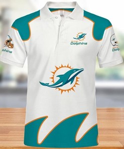 Miami Dolphins Polo Shirt Gifts for Fans