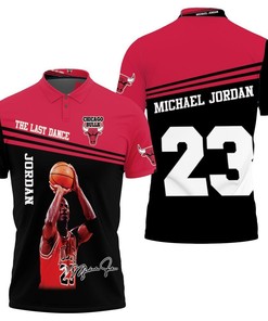 Michael Jordan The Last Dance Chicago Bulls Signed For Fan T-Shirt 3D Polo Shirt