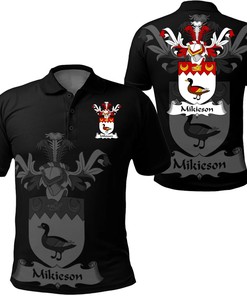 Mikieson Family Crest Polo Shirt - Golf Shirt