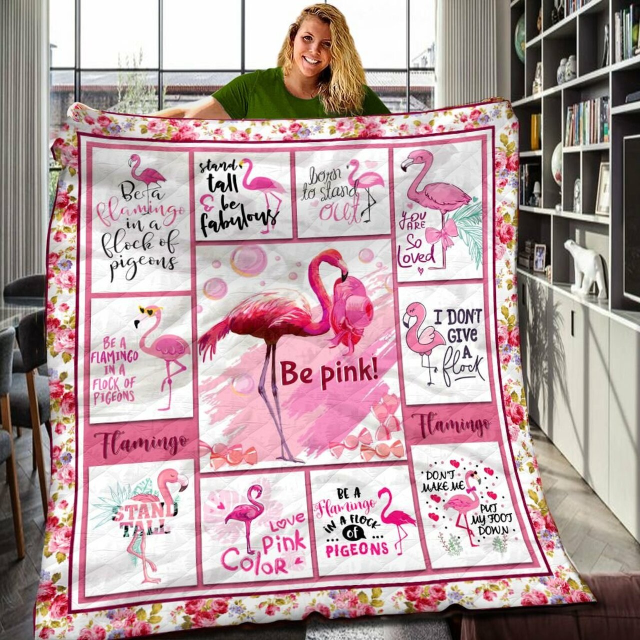 Mingo Quilt Bedding Set Ajh Bedroom Decor, Gifts for Family