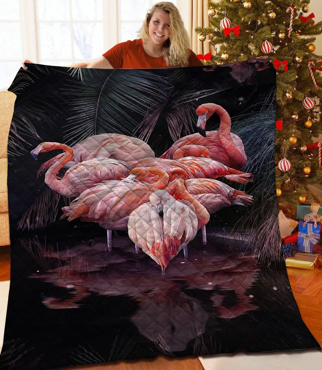 Mingo Quilt Bedding Set Akv Bedroom Decor, Gifts for Family