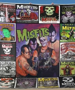 Misfits Personalized Quilt Bedding Set for Home Decoration and Family Gifts