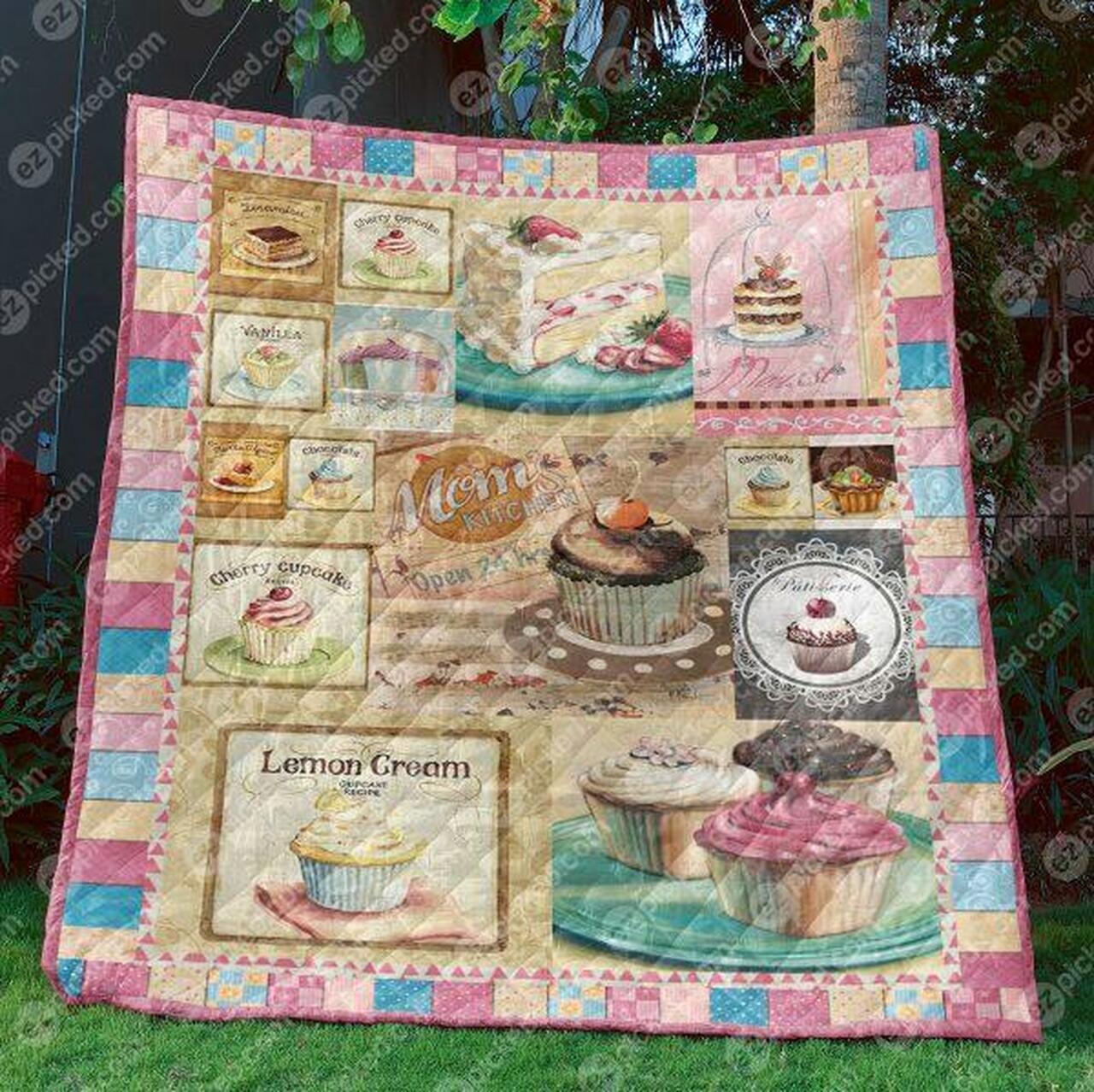 Mom Kitchen Quilt Bedding Set Blanket - Personalized Bedroom Decor for Home Decoration and Gifts for Family