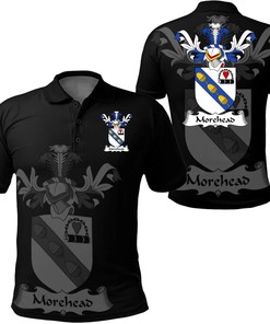 Morehead Family Crest Polo Shirt - Golf Shirt