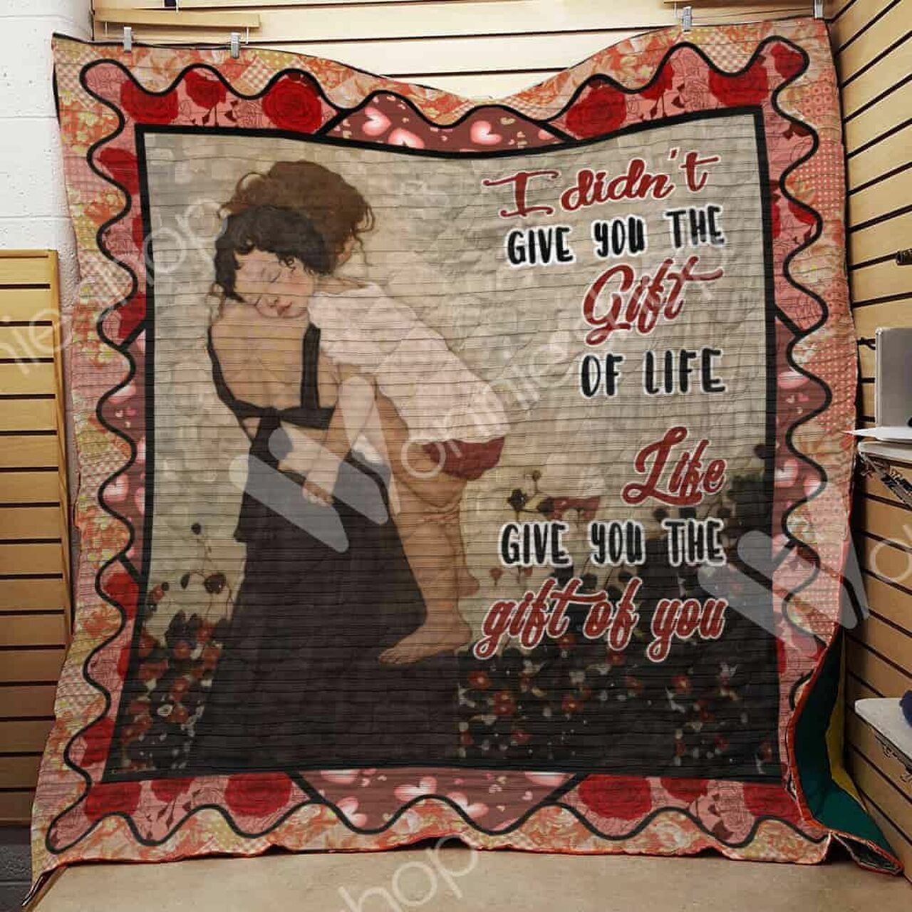 Mother Personalized Quilt Bedding Set Blanket for Home Decoration and Family Gifts