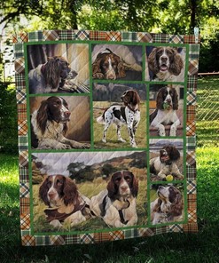 Motivational Pomeranian Quilt Blanket Bedding Set - Suitable for Home Decor and Picnics