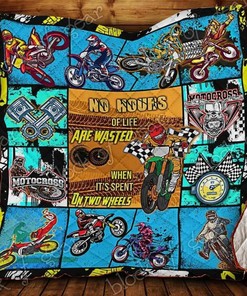 Motocross Quilt Blanket Bedding Set for Home Decoration, Perfect for Bedroom Decor and Family Gifts