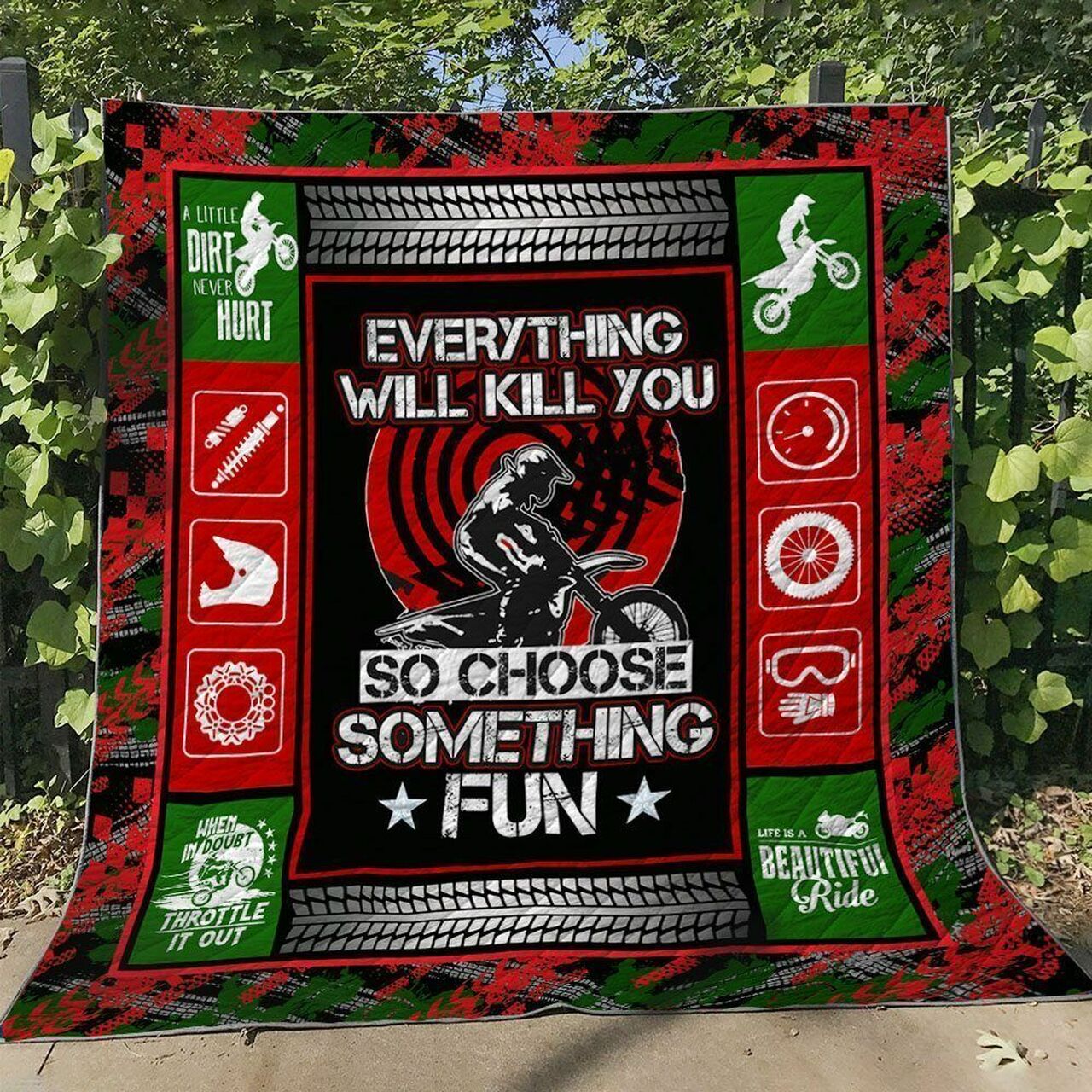 Motor Bi080702B Tbg Personalized Quilt Bedding Set Blanket for Bedroom Decor and Family Gifts