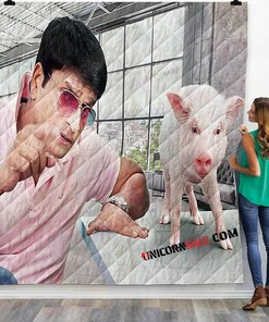Movie Adhugo N 3D Customized Personalized Quilt Bedding Set Blanket Bedroom Decor, Gifts for Family
