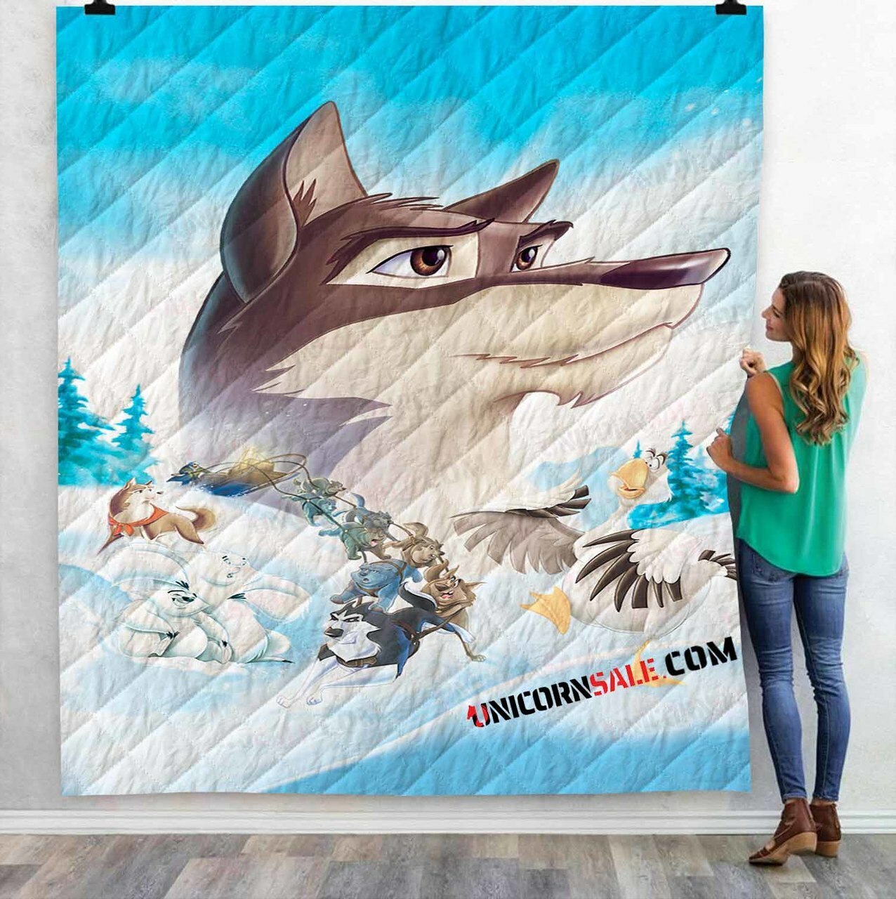 Movie Balto 3D Customized Personalized Quilt Bedding Set Blanket Bedroom Decor, Gifts for Family