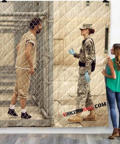 Movie Camp X-Ray V 3D Customized Personalized Quilt Bedding Set Blanket Bedroom Decor, Gifts for Family