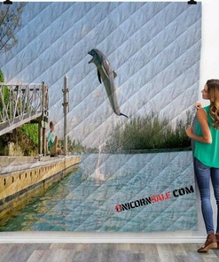 Movie Dolphin Kick N 3D Customized Personalized Quilt Bedding Set Blanket