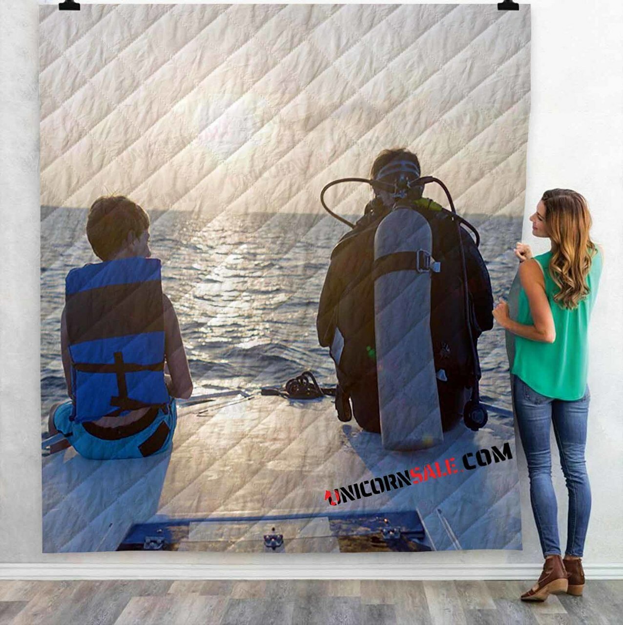 Movie Dolphin Kick V 3D Customized Personalized Quilt Bedding Set Blanket