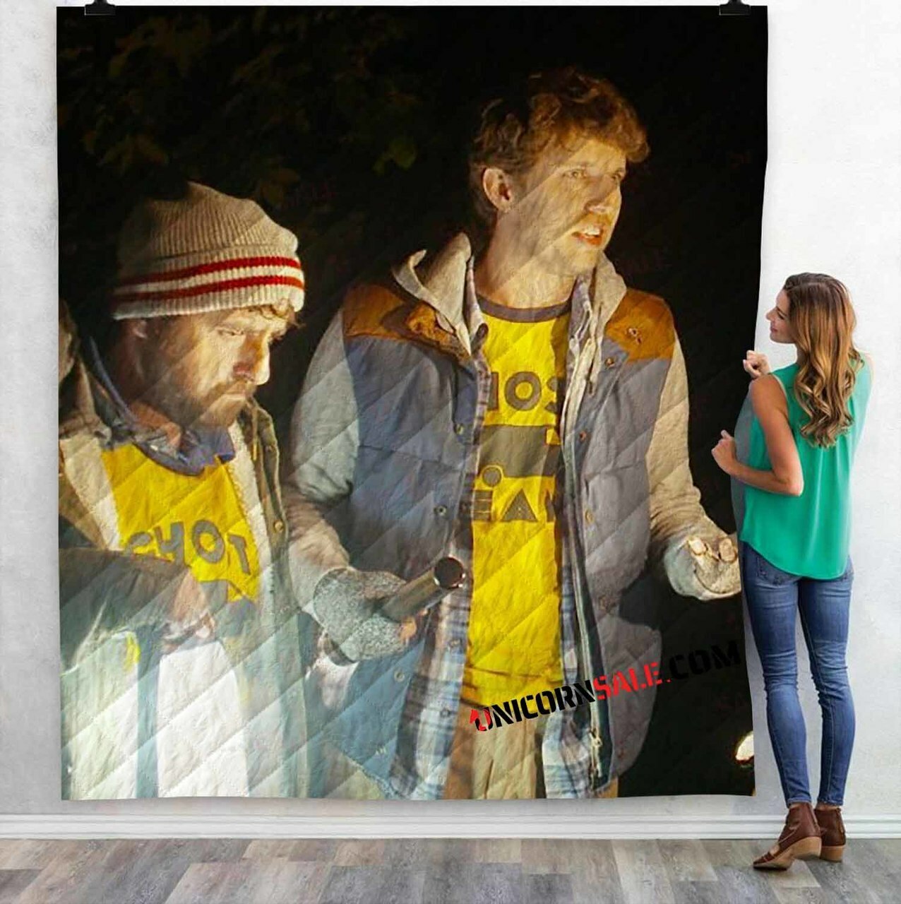 Movie Ghost Team 3D Customized Personalized Quilt Bedding Set Blanket Bedroom Decor, Gifts for Family