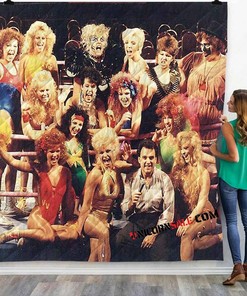 Movie Glow The Story Of The Gorgeous Ladies Of Wrestling V 3D Customized Personalized Quilt Bedding Set Blanket