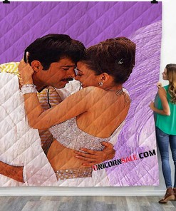 Movie Hamara Dil Aapke Paas Hai 3D Customized Personalized Quilt Bedding Set Blanket