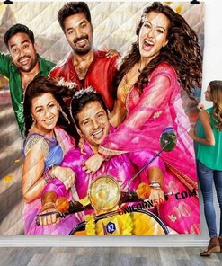 Movie Kalakalappu V 3D Customized Personalized Quilt Bedding Set Blanket Bedroom Decor, Gifts for Family