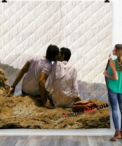 Movie Loev V 3D Customized Personalized Quilt Bedding Set Blanket Bedroom Decor, Gifts for Family