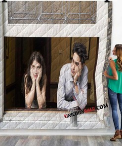 Movie Paper Year N 3D Customized Personalized Quilt Bedding Set Blanket Bedroom Decor, Gifts for Family