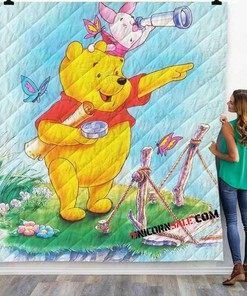 Movie PoohS Grand Adventure The Search For Christopher Robin 3D Customized Personalized Quilt Bedding Set Blanket