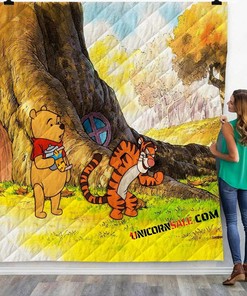 Movie PoohS Grand Adventure The Search For Christopher Robin V 3D Customized Personalized Quilt Bedding Set Blanket