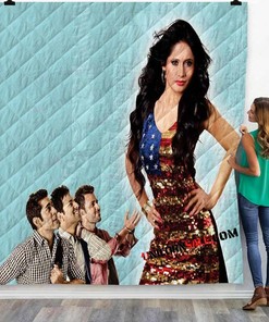 Movie Pooja Kiven Aa N 3D Customized Personalized Quilt Bedding Set Blanket