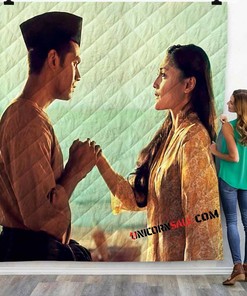 Movie Pulang V 3D Customized Personalized Quilt Bedding Set Blanket Bedroom Decor, Gifts for Family