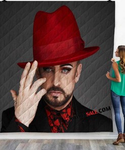 Musical Artists 80S Culture Club 3V 3D Customized Personalized Quilt Bedding Set Blanket