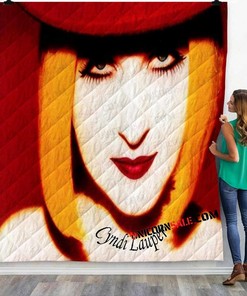 Musical Artists 80S Cyndi Lauper 2V 3D Customized Personalized Quilt Bedding Set Blanket