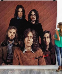 Musical Artists 80S Genesis 1V 3D Customized Personalized Quilt Bedding Set Blanket