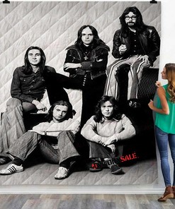 Musical Artists 80S Genesis 2D 3D Customized Personalized Quilt Bedding Set Blanket