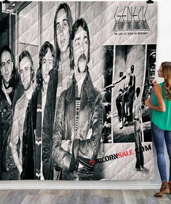 Musical Artists 80S Genesis 2N 3D Customized Personalized Quilt Bedding Set Blanket