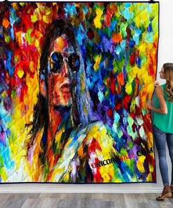 Musical Artists 80S Michael Jackson1N 3D Customized Personalized Quilt Bedding Set Blanket