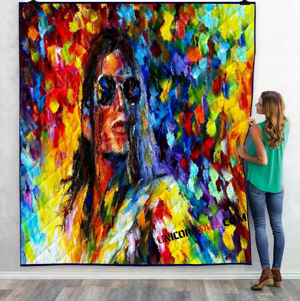 Musical Artists 80S Michael Jackson1N 3D Customized Personalized Quilt ...